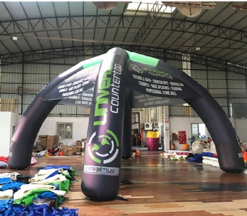  4 Legs Custom Design Spider Promotional Sports Tent With Printed Logos	