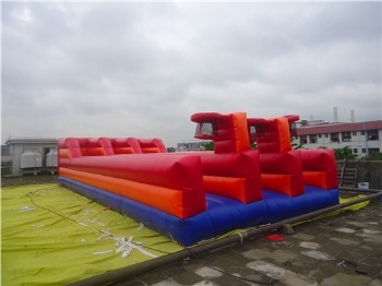  Racing bungee run inflatable	