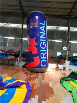 5m adv cola bottle figure model inflatable