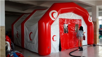  Movable Inflatable air sealed Hospital tent	