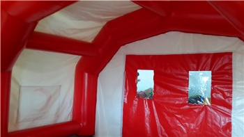  Movable Inflatable air sealed Hospital tent	