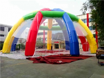  Customized Inflatable Spider Tent For Event Advertisment	