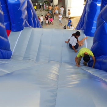  Inflatable Excited Free Fall Platform Tower Slide	