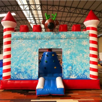  Inflatable gost jumping house for Christmas	