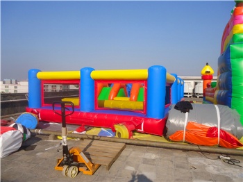 Kids Inflatable Spongebob Theme Park	