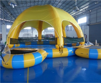  Inflatable Square Water Pool With Cover	