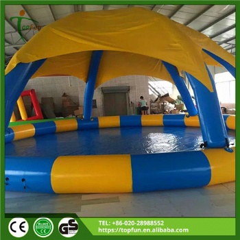  Inflatable Square Water Pool With Cover	