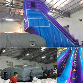  Inflatable jumping fall drop platform tower	