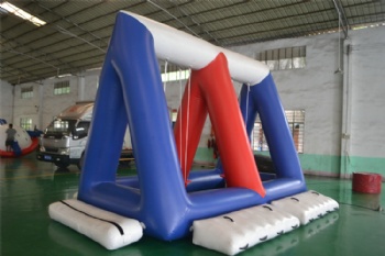  Children boom camp inflatable water pool obstacle course facilities	