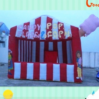  Portable Inflatable ticket booth with custom logo	