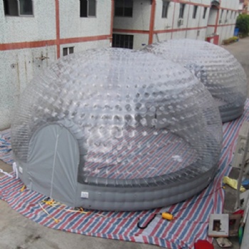 Transparent PVC Inflatable Dome Bubble Tent Norway