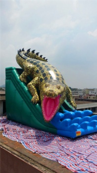  Inflatable crocodile and Dragon slide for sale	