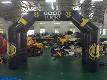  Extra-stable With Sponsor Logo Inflatable Gateway For Marathon	