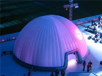  White Inflatable sealed dome tent Germany	