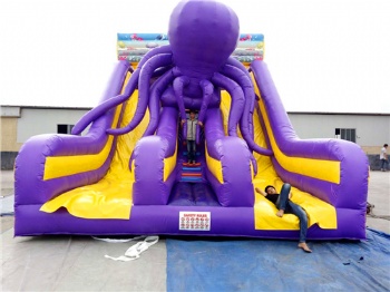  Giant Inflatable Octopus water pool slide Park	
