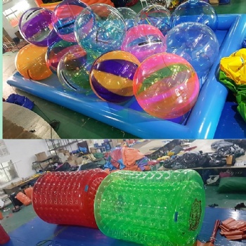  PVC Colored Walking On Water Ball For Sale	
