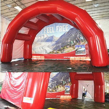 Changeable Backdrop Arched Sport Stage Tent For Party