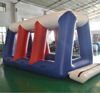 Children boom camp inflatable water pool obstacle course facilities